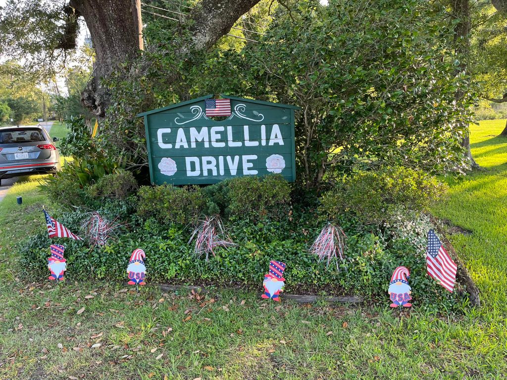 Camellia Drive Entrance