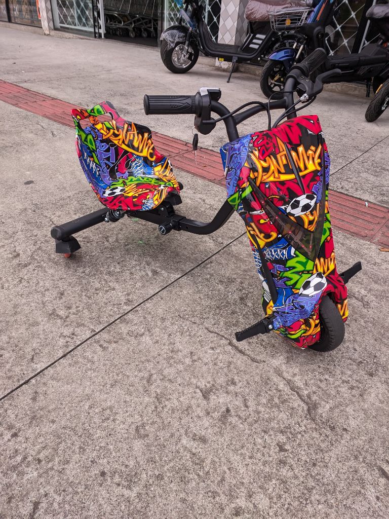 Carrinho de Drift - Vista Lateral