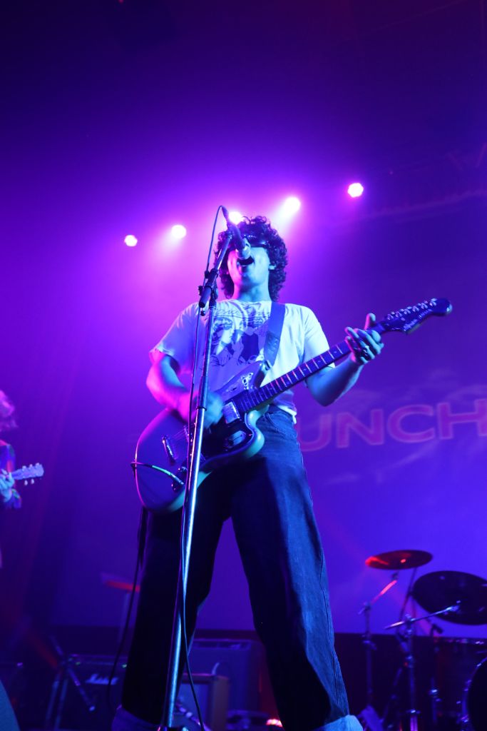 Guitarist performing