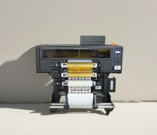 Bigfoot Digital UV DTF printer for hard surface printing