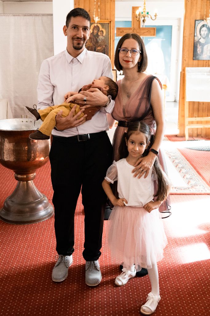 Adina Ioana Gîlcă și familia