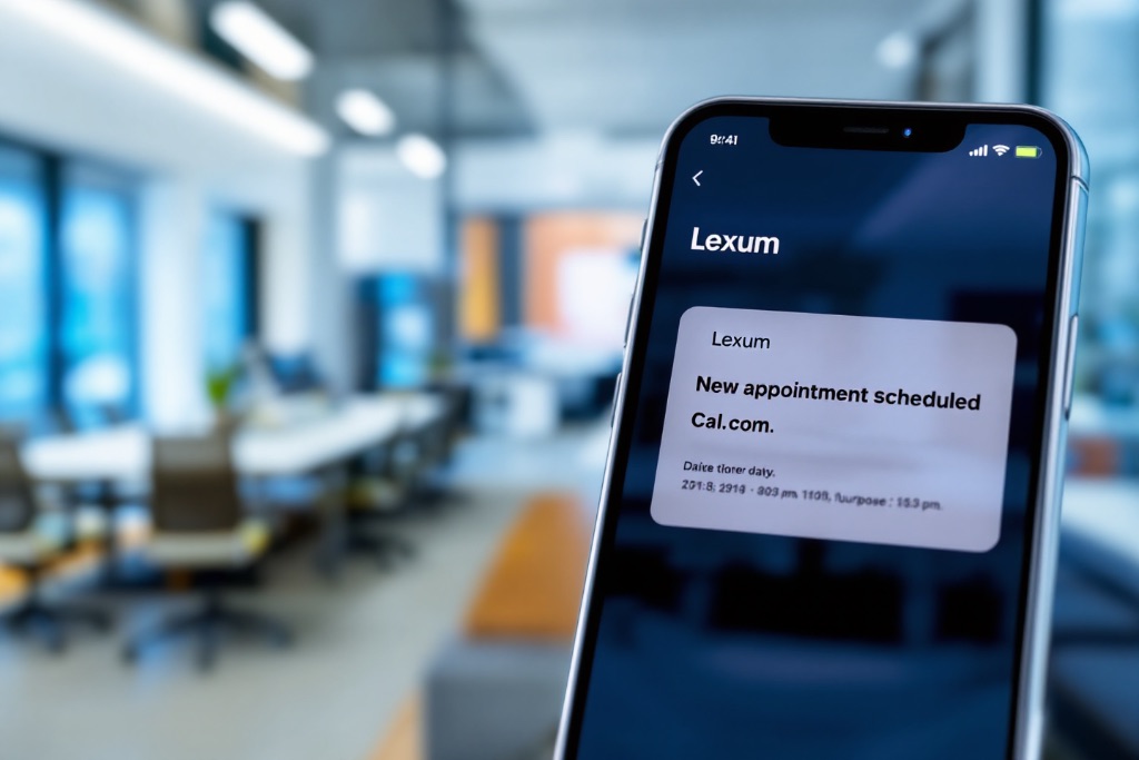 Mobile notification for appointment