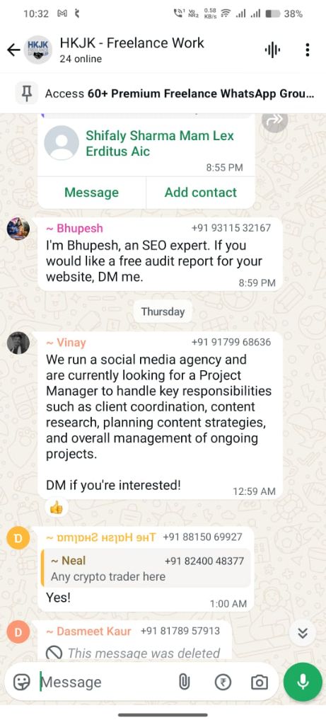 SEO and Project Manager opportunities
